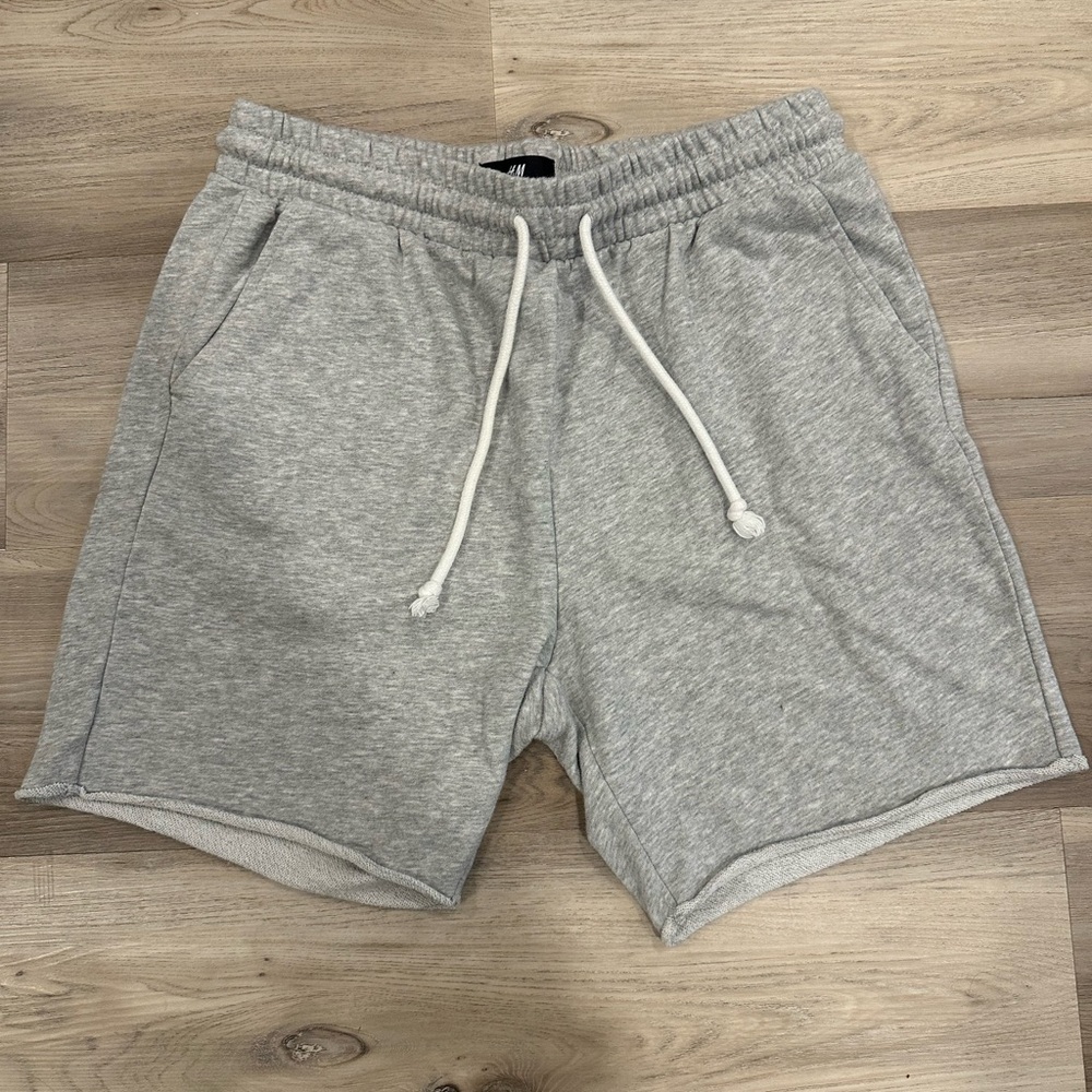 H&M Light Gray Athletic Shorts for Men
